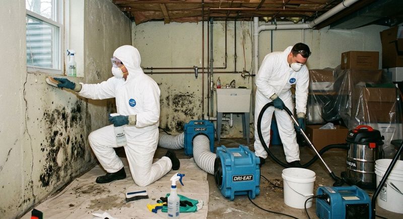 Basement Mold Remediation in Frisco, TX