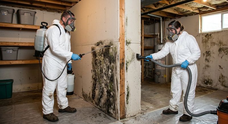 Basement Mold Removal in Broward County, FL