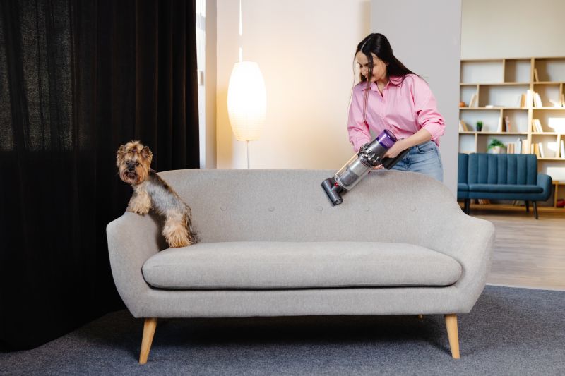 Regular cleaning helps maintain the fabric
